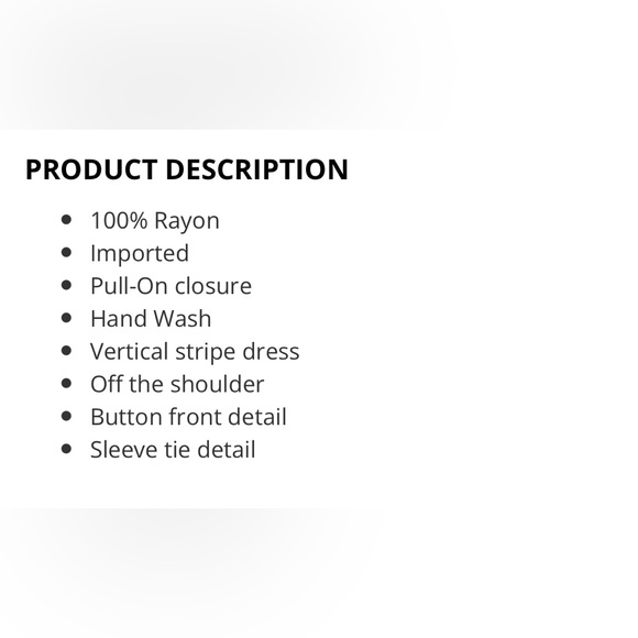 Cupcakes and Cashmere Womens Blue Ciara Stripe Off The Shoulder Dress - Size M - Picture 8 of 8